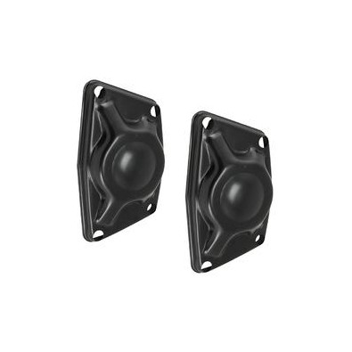 CDB-1432-000 Set de 2 couvercles noir de barre de...