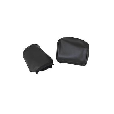 CDB-3129 Set de 2 housses pour appuis-tête noir 77-