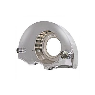 CDB-2206  Turbine ronde chrome avec chauffage...