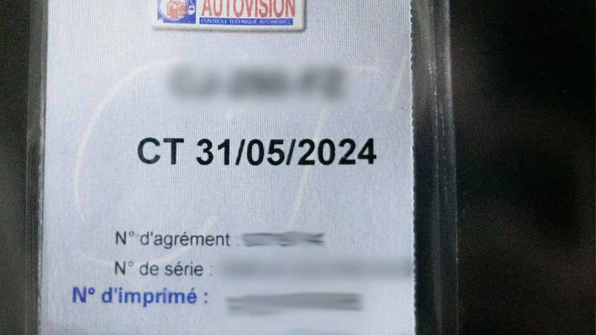 contrôle technique obligatoire